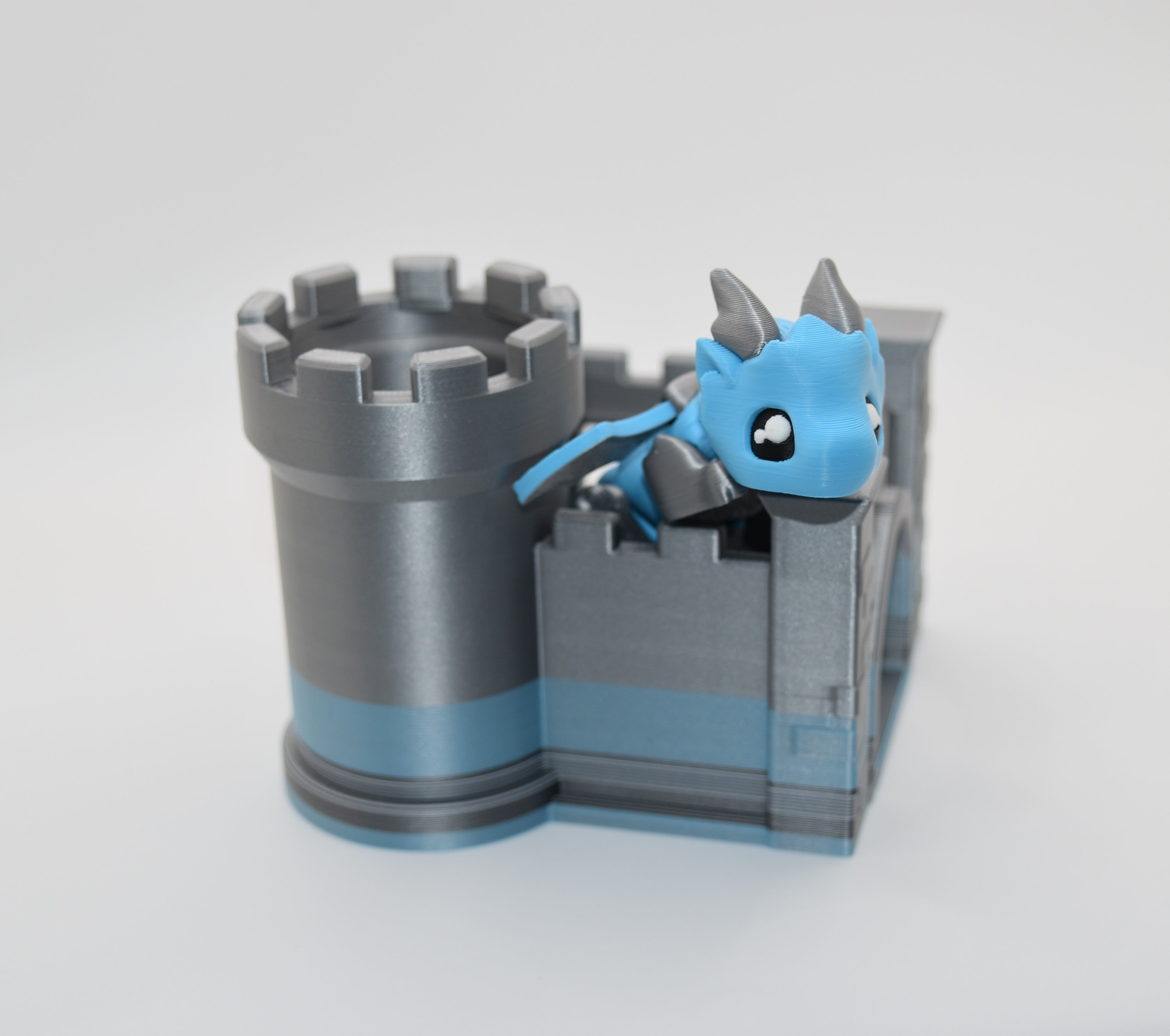 Winged Dragon and Castle